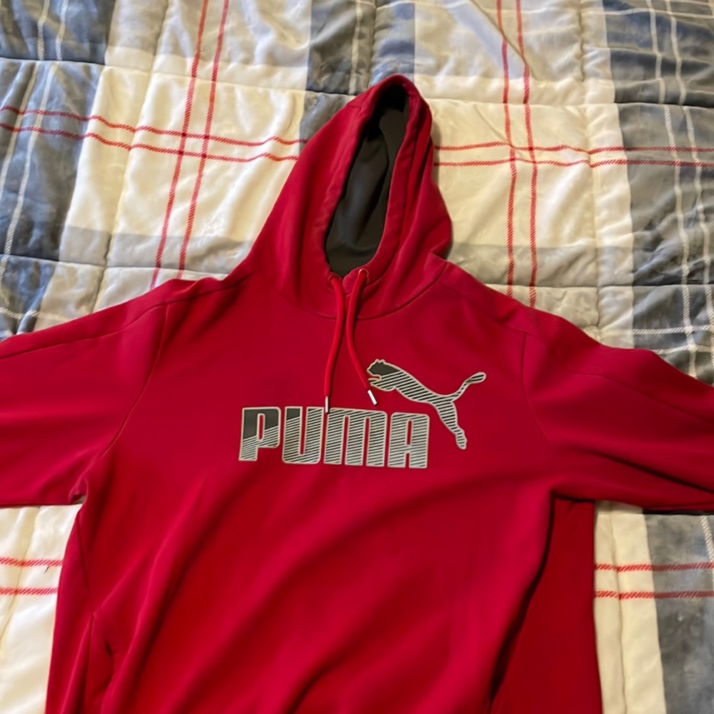 Puma Mens small sweater red US/S